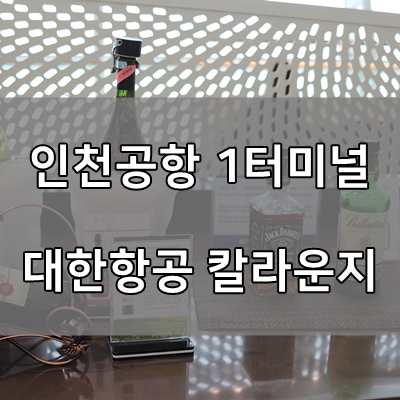  인천공항 대한항공 라운지- 베트남 냐짱여행 1편