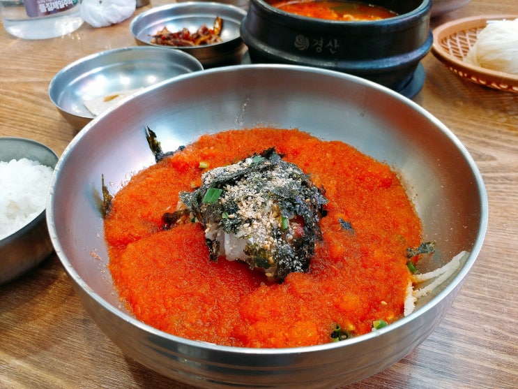  [강추] 포항 영일대 물회 맛집, 환여횟집