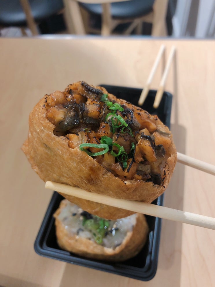  미아사거리 롯데백화점 푸드코트/ 유부초밥 도제/송탄영빈루 마약짬뽕/유부초밥 맛집/ 미아 맛집