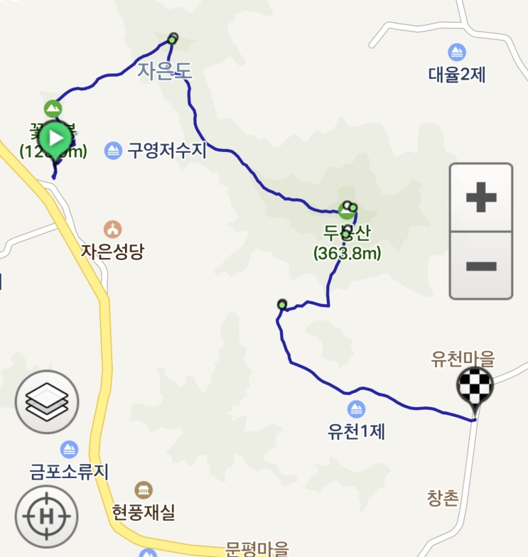  신안군 자은도 두봉산행