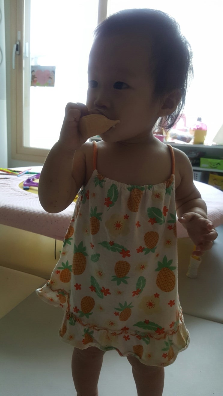  세찌 수족구 8일째