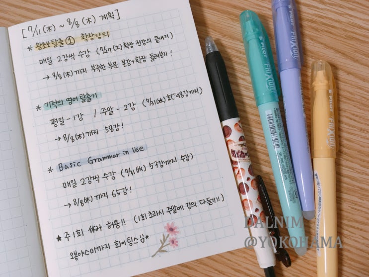  [영어 공부] 내 돈 주고 직접 수강신청한 시원스쿨 한 달차 후기