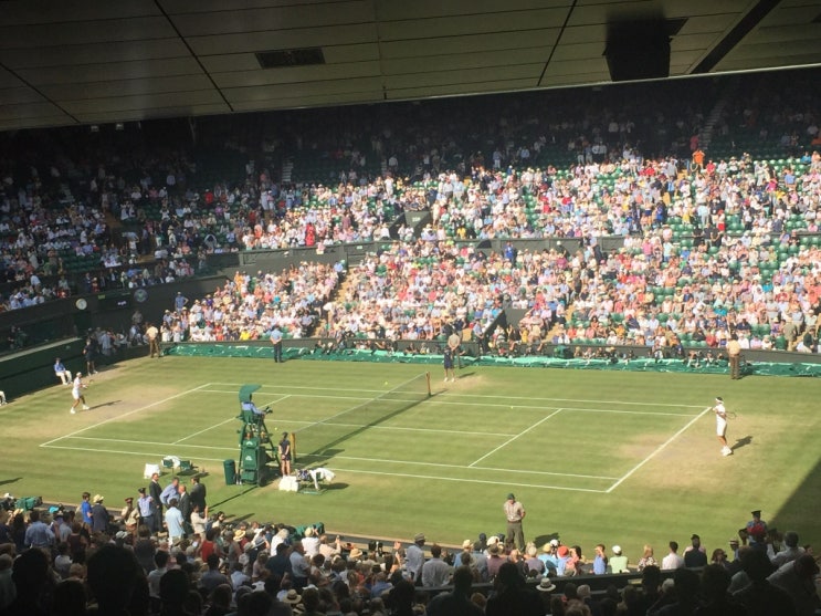  2019 Wimbledon 남자 준결승 직관 - 페더러, 조코비치, 나달, 바우티스타