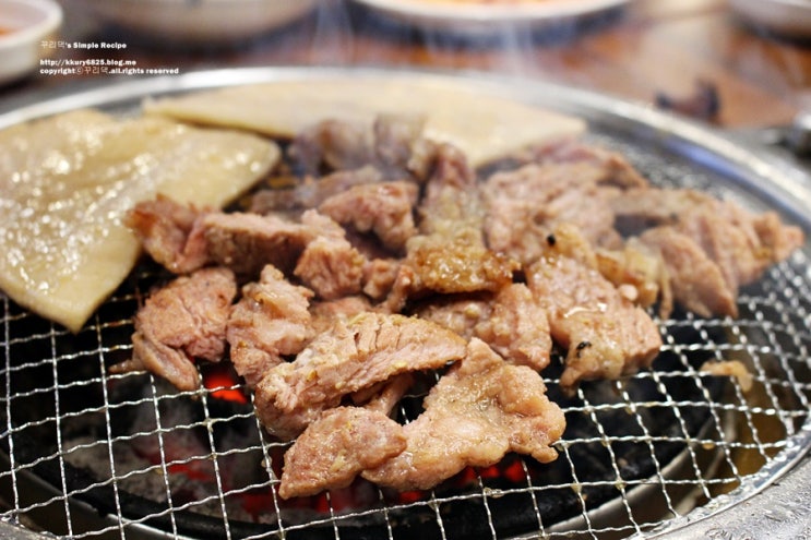  성남모란맛집 두툼갈비 구성 알찬데요