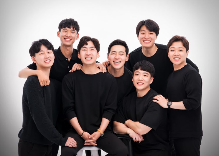  구리 우정사진 10년 지기 남자들의 단체사진