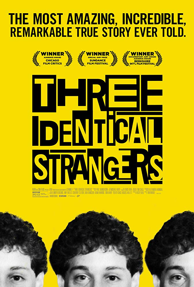  어느 일란성 세 쌍둥이의 재회 < Three Identical Strangers, 2018 >_희야아범흠칫
