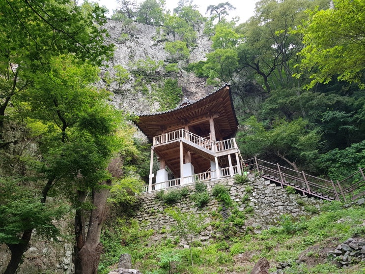  백암산산행 백양사지나 영천굴 백학봉으로 가는길