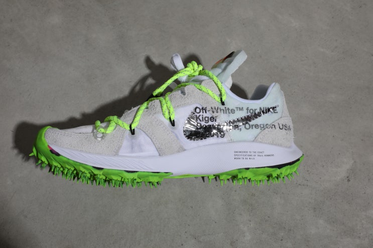  오프화이트 나이키 에어 줌 테라 카이거 5 리뷰 / off-white x nike air zoom terra kiger 5