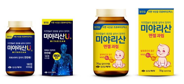  낙산균 프로바이오틱스 신제품 '미야리산' UDCA 및 비타민B 더해 차별화!!