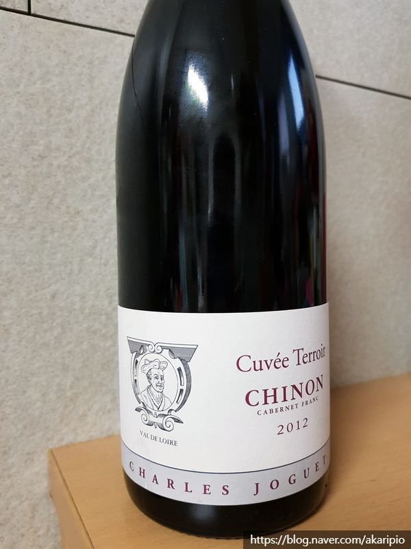  Charles Joguet, Cuvee Terroir Cabernet Franc, Chinon, 2012 (샤를 조게, 뀌베 떼루아 쉬농 까베르네 프랑)