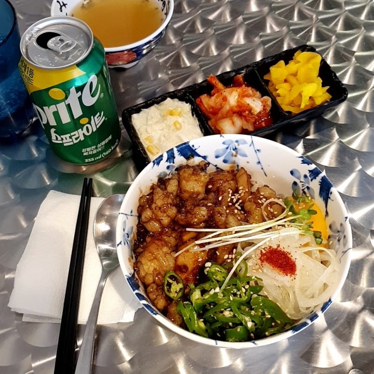  강남 대낚식당 이영자 맛집 대창덮밥 혼밥투어
