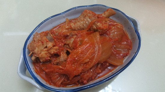  백종원 묵은지 닭볶음탕 황금레시피 밥에슥슥 비벼먹기