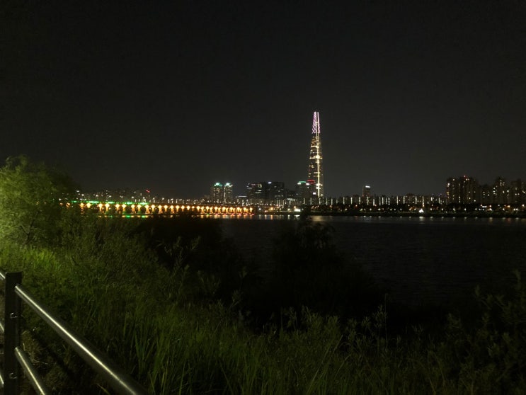  자전거라이딩 :: 20190706 망우동 <-> 문정동 / 한강야경사진도 한 컷~