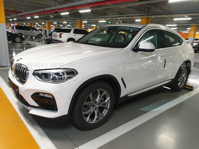  카보다-2019 BMW X4 xDrive 20d xLine 신차계약후 인수전 스타필드 bmw매장 출장신차검수 및 고양신차검수