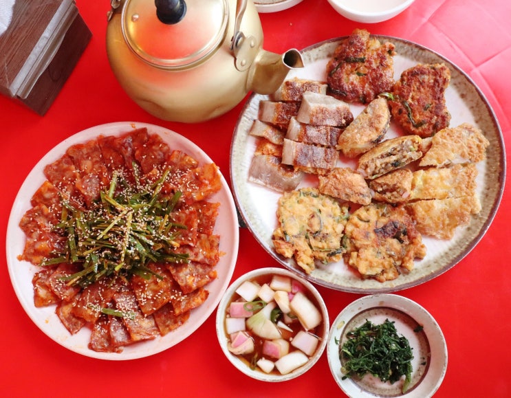  마들역술집 전과 숯불닭발편육이 맛있는 시골막걸리