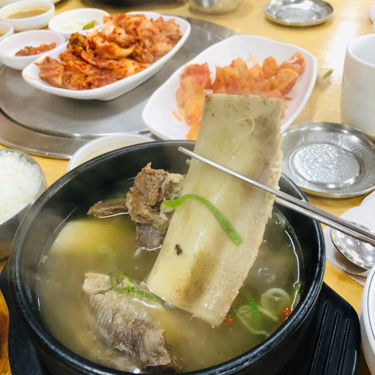  부천 내동 24시 맛집) 경희궁 갈비탕 점심식사로 든든행.