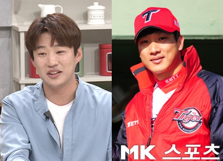  KIA 김주찬 닮은 꼴 안재홍(응팔 정봉이)