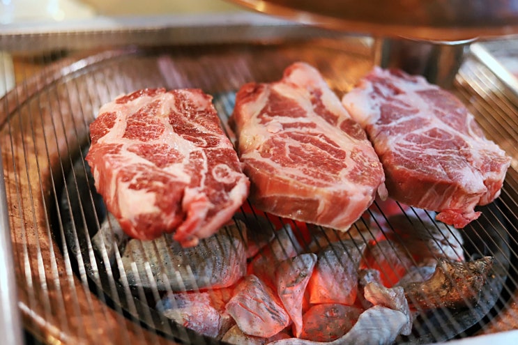  역삼동 맛집 / 고기집 : 백운봉 막국수 본점 이베리코 !