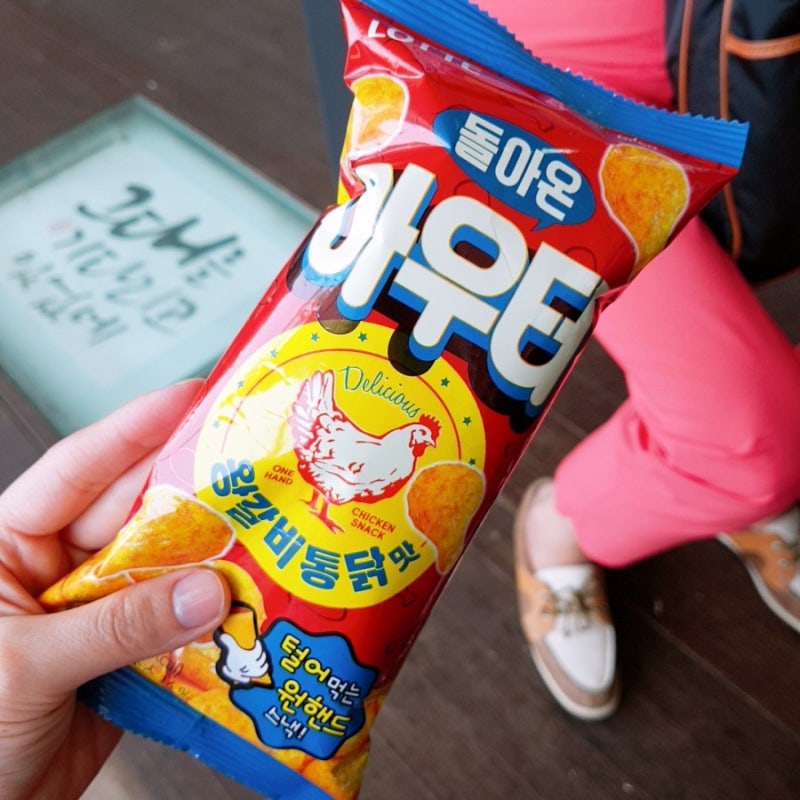 신상 과자 : 돌아온 아우터 왕갈비통닭맛