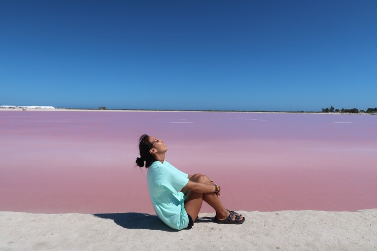 [세계여행,D+301] 멕시코 유카탄반도 핑크라군  (Las Coloradas Pink Lake )