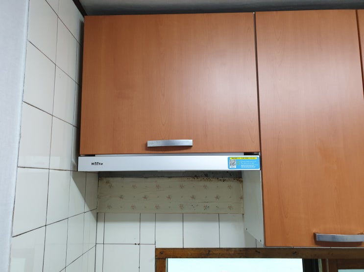  청주 주방렌지후드 교체작업 후기