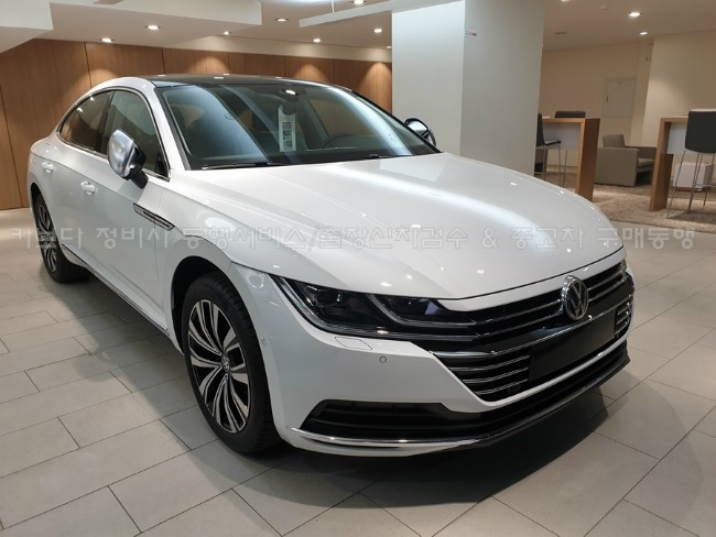  카보다-2019 폭스바겐 아테온 2.0 TDI 신차살때 차량계약후 인수전 폭스바겐매장 정비사 출장신차검수