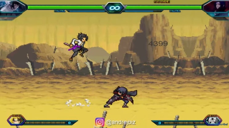  나루토 vs 블리치 3.3 게임하기 NEW