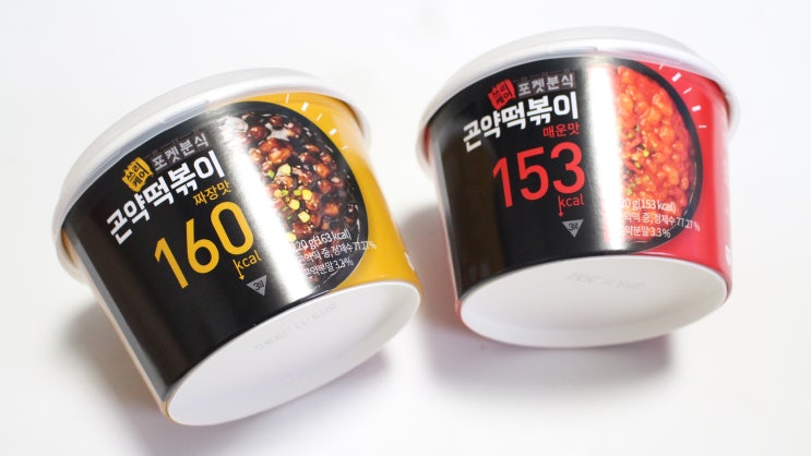  저칼로리 다이어트간식 쓰리케어 포켓분식 곤약떡볶이 다이어트
