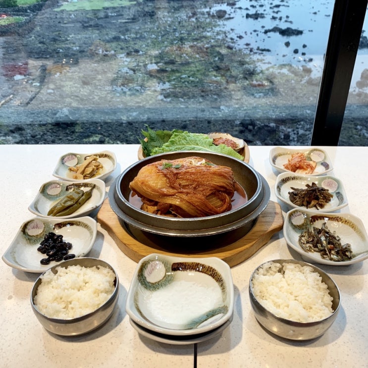  제주도 애월 맛집, 제주 애월읍 맛집 이춘옥원조고등어쌈밥