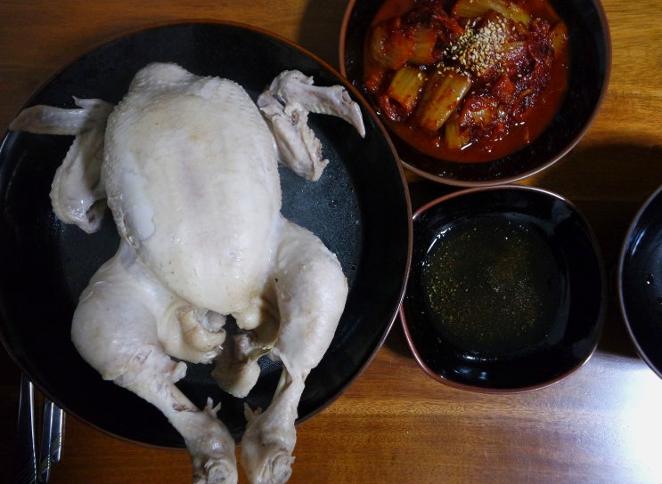  [닭백숙 만들기] 여름 복날에 빠질 수 없는 닭백숙! 집에서 간단히 만들어 먹었어요!!