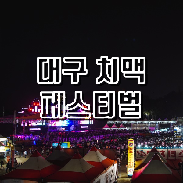  2019 대구 치맥페스티벌 현장분위기 느껴보기