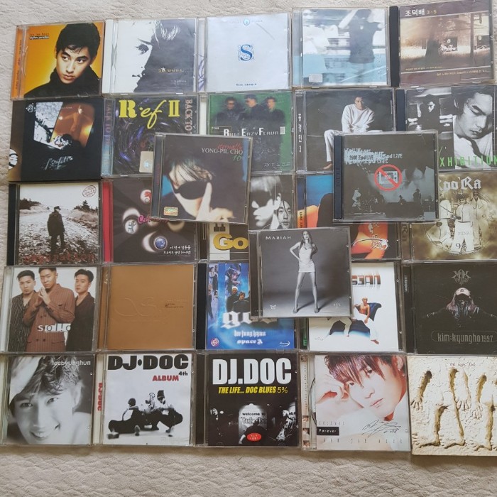  번개장터 90년대 옛날희귀음반 CD 판매 장당3000원