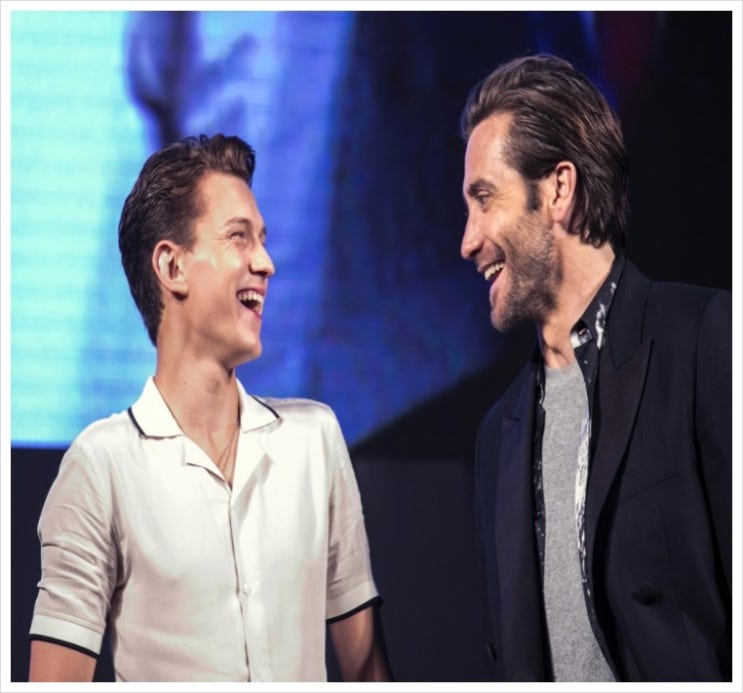  Tom Holland 톰 홀랜드 & 제이크 질렌할 Jake Gyllenhaal 스파이더맨: 파 프롬 홈 Spider-Man: Far From Home, 2019 來韓 (내한)/2