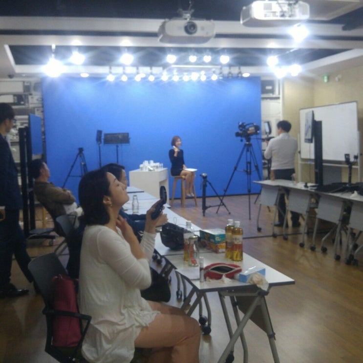  화장품광고촬영 그 현장속으로