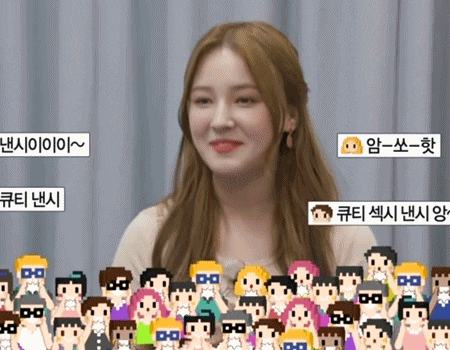  마리텔 모모랜드 낸시 나이 움짤, 인스타 사진
