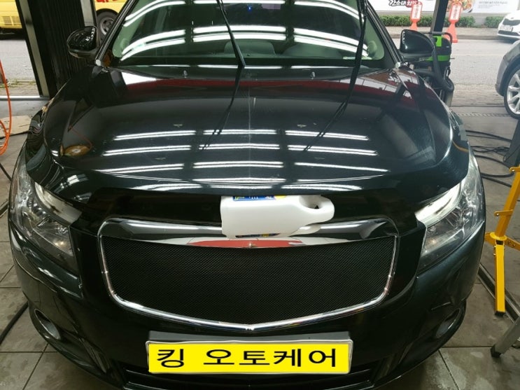  수완지구 쉐보레 광택은 역시 킹모터스에서