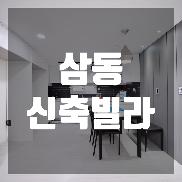  삼동역신축빌라 위례신사선 연장호재! 판교 10분 더파크뷰