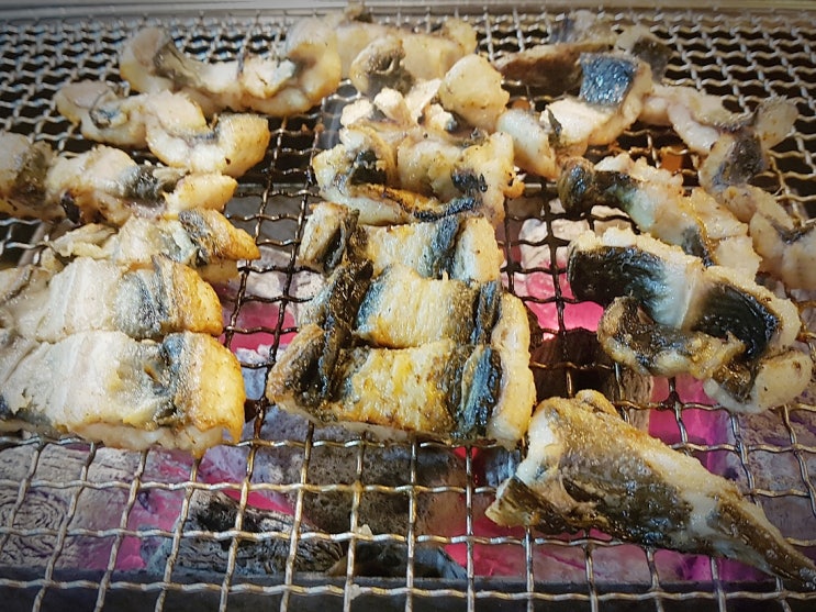  부천 장어집으로 유명한 백세장어마을에서 중복 오기전에 몸보신