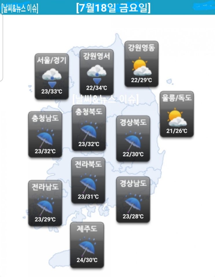  오늘의 주요 뉴스