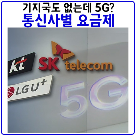 통신사별 5G 요금제와 기지국 현황 통신사별 5G 요금제와 기지국 현황