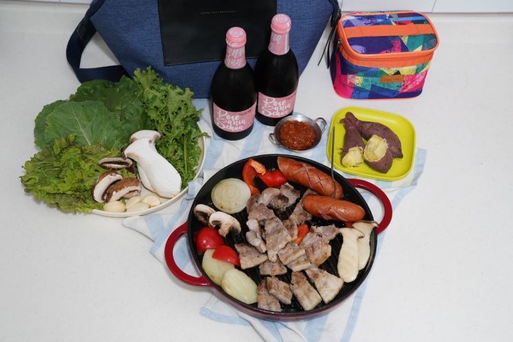  캠핑클럽 바베큐세트 헬로네이처, 고기 맛있게 굽는법