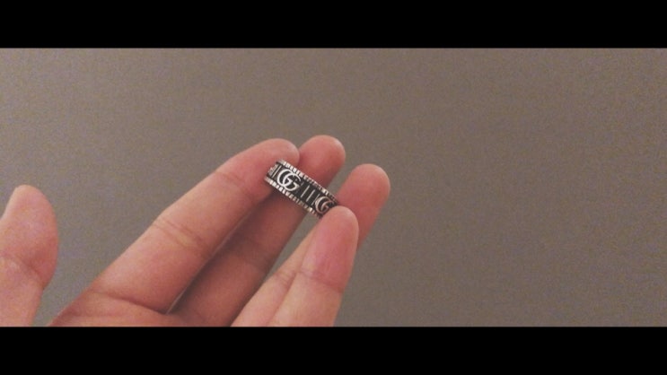  [GUCCI] 남자 구찌 더블 G 반지