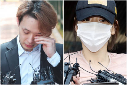  초범+반성"..박유천-황하나 집행유예, 자유의 몸 된 '마약커플'...참내..