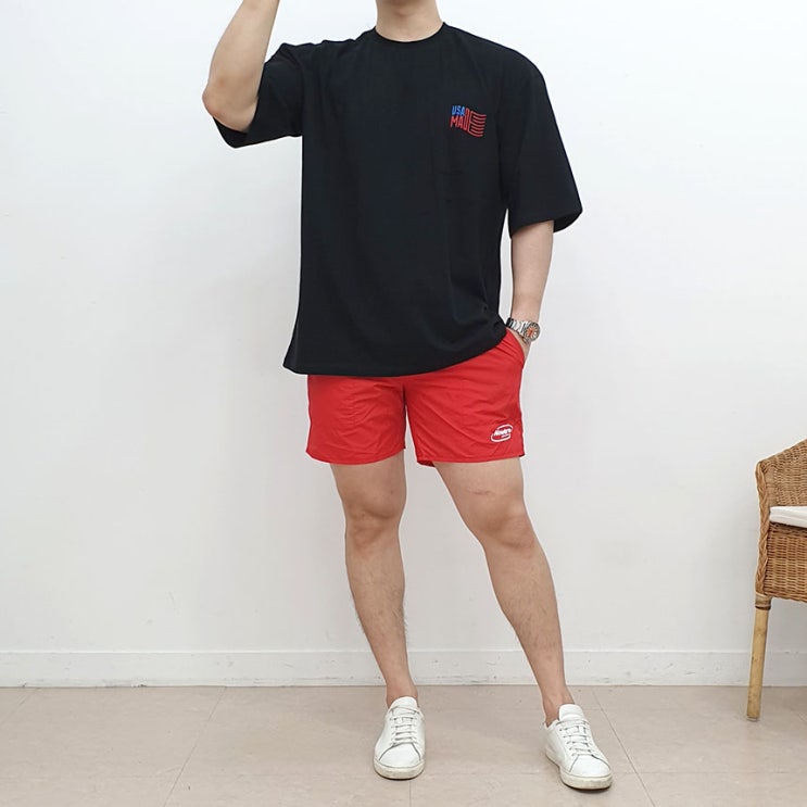  여름 남자 짧은바지 추천 숏팬츠 반바지 트레이닝 밴딩 운동 스윔팬츠 데일리 활용도갑ㅎㅎ
