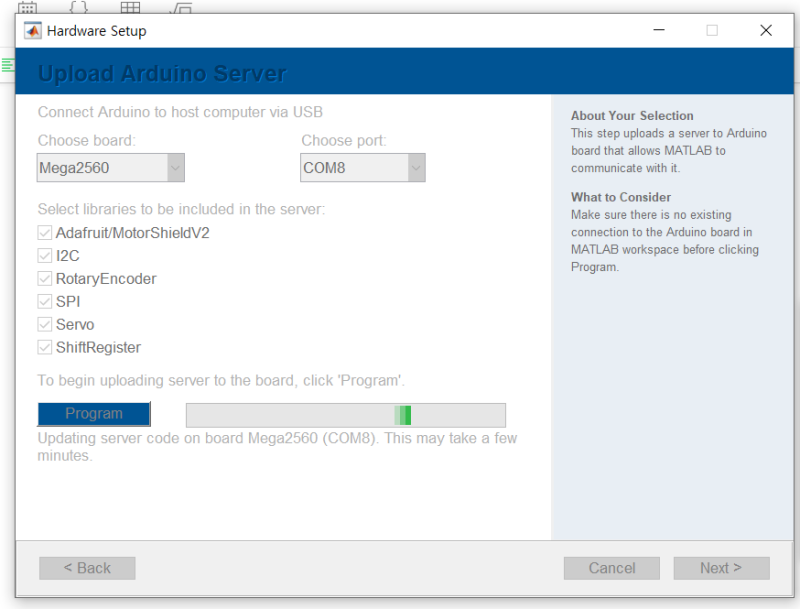Matlab arduino 연동 (Matlab support package for arduino hardware 설치 ...