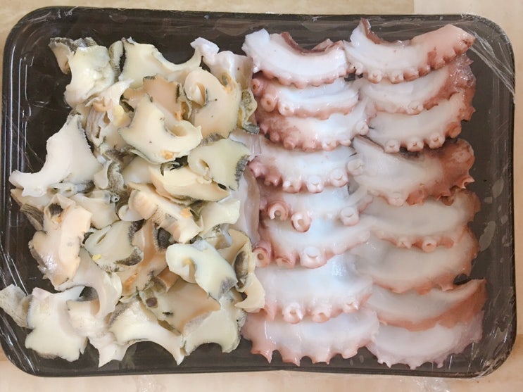  [이마트] 자숙모둠 슬라이스 맛있네요.