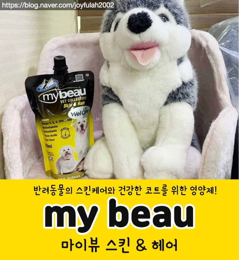 [DOG CAT]반려동물의 스킨케어와 건강한 코트를 책임지는 my beau_Skin&Hair 마이뷰 스킨&헤어를 소....