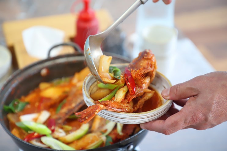  제주 듀크아일랜드 맛집 당포회센타에서 남편과 데이트