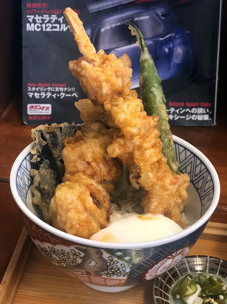  재방문 100% 고대 고려대 안암 성북 존맛 힙플 야마토텐동 서울 대존맛 텐동 맛집 튀김덮밥 토리텐동 에비텐동 부타텐동  서울대 튀김 GIN 야채튀김 혼술 혼밥 하이볼 생맥주