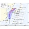 태풍 다나스, 제주 향해 북상 중..제주 700mm 이상 많은 비 예상 태풍 다나스, 제주 향해 북상 중..제주 700mm 이상 많은 비 예상
